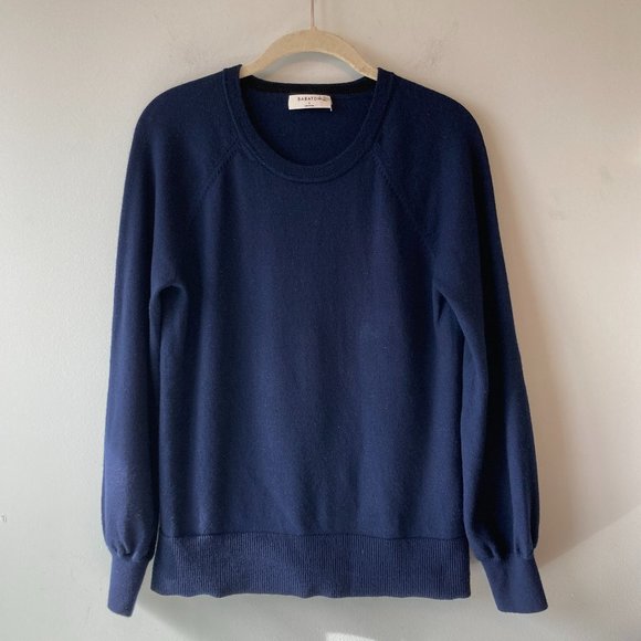 ARITZIA Babaon Crew Sweater - Dark Blue - SMALL - Picture 1 of 9